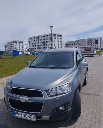 Chevrolet Captiva cena 39500 przebieg: 153963, rok produkcji 2012 z Września małe 22